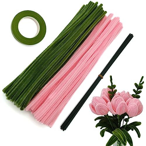 Amazon.co.jp: Cldamecy 200個 ピンクオリーブグリーン パイプ